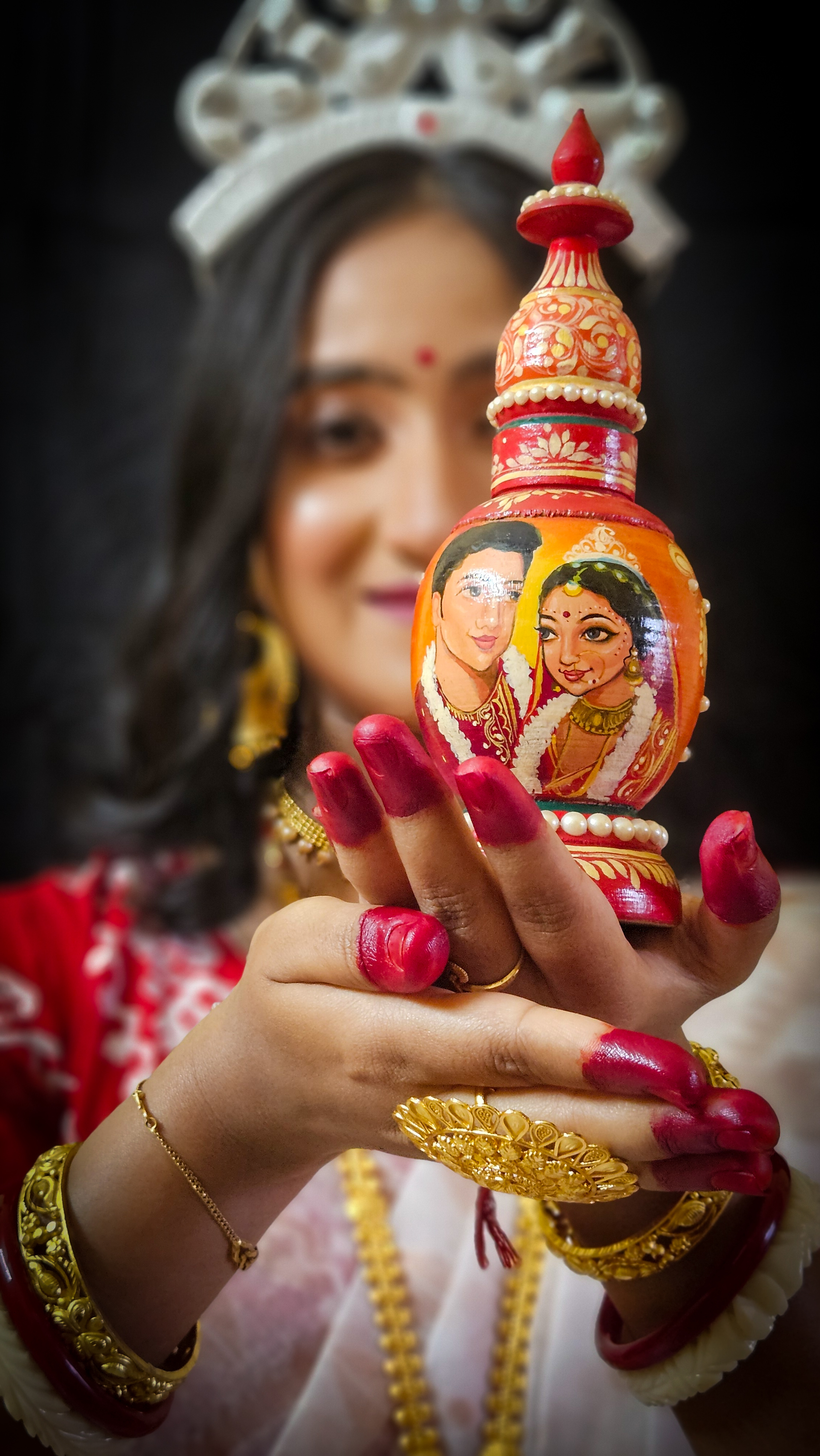Bride's Hands with Ghot